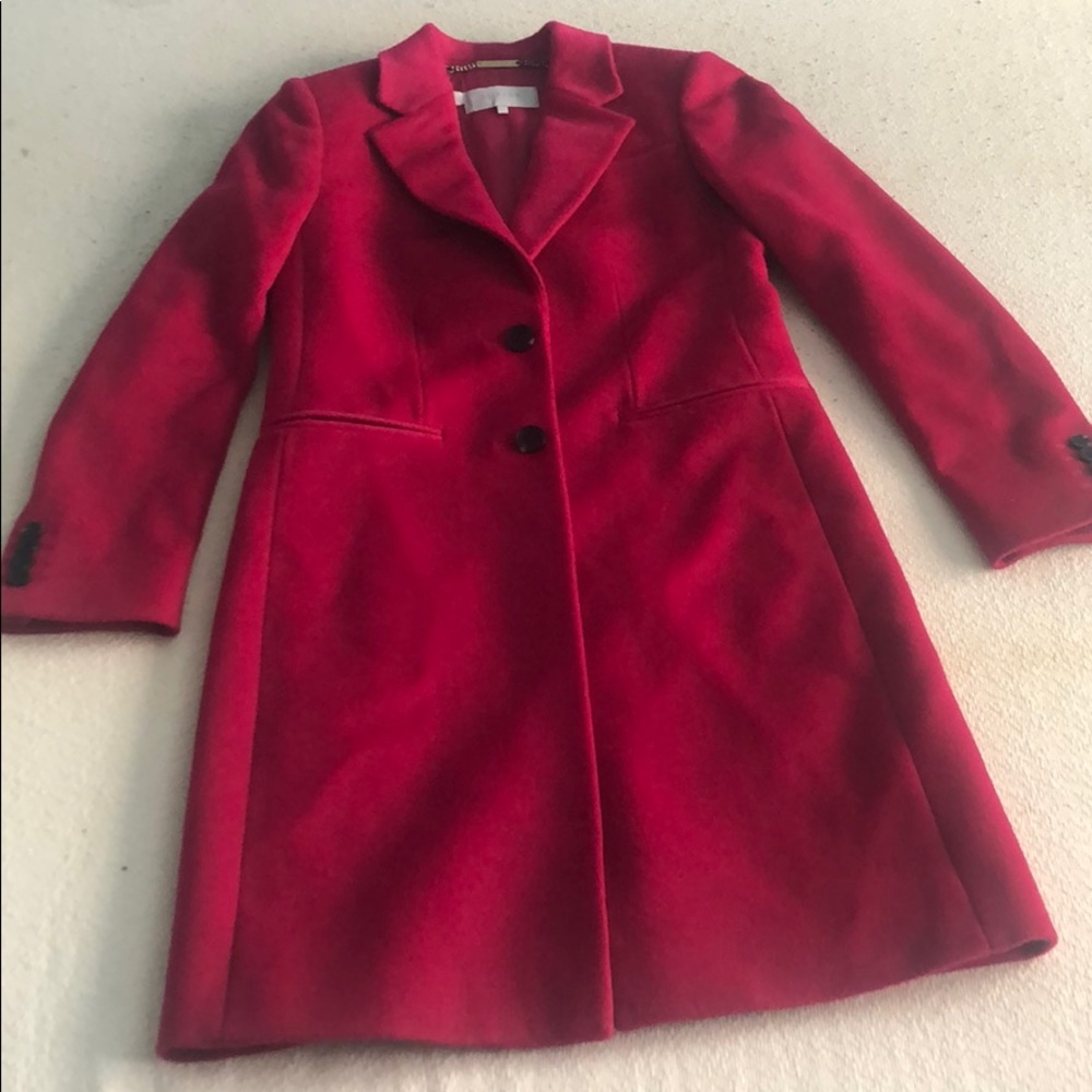 Hobbs London Hot Pink Peacoat